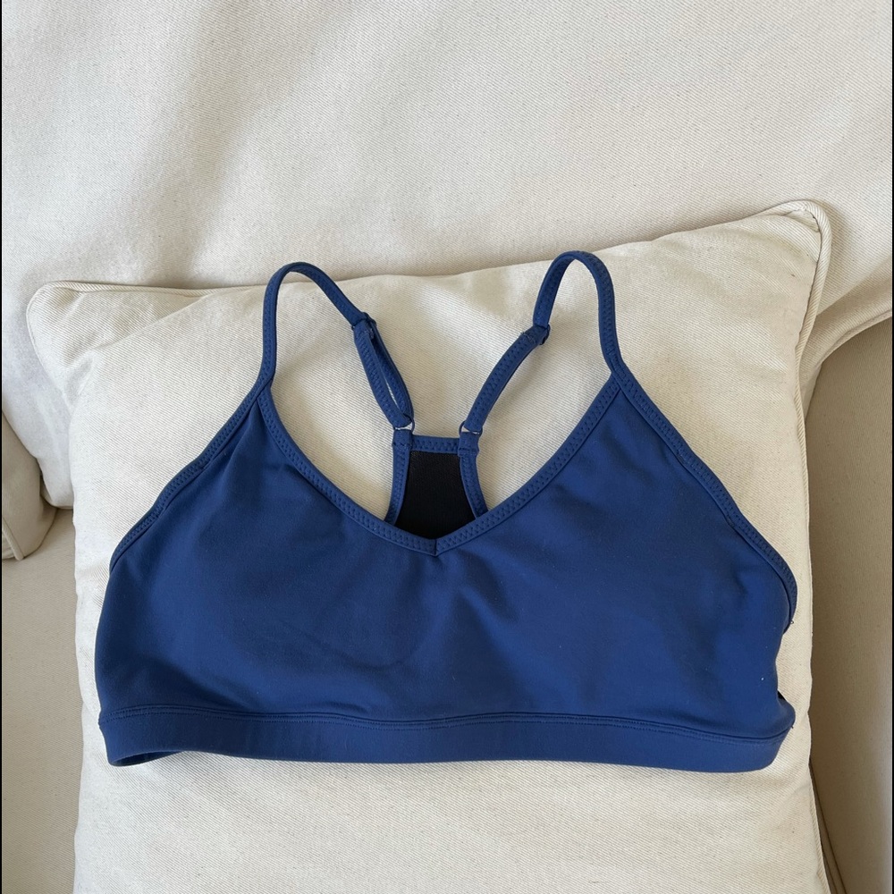 Blue Sports Bra